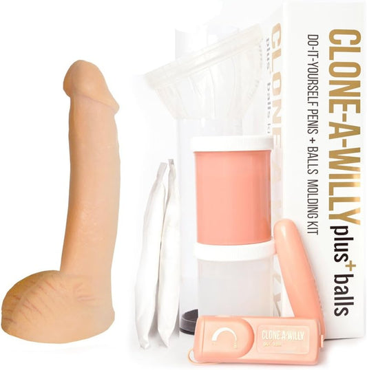 Clone-A-Willy Plus+ Balls Kit-Light Skin Tone