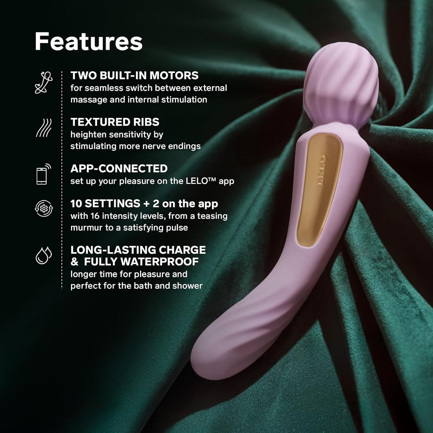 LELO Switch - Female Double Ended Wand Massager