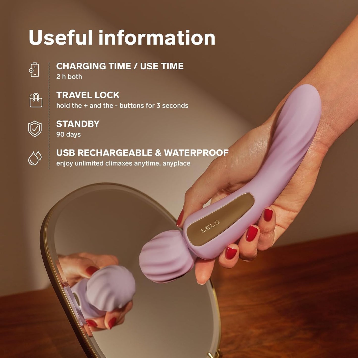 LELO Switch - Female Double Ended Wand Massager