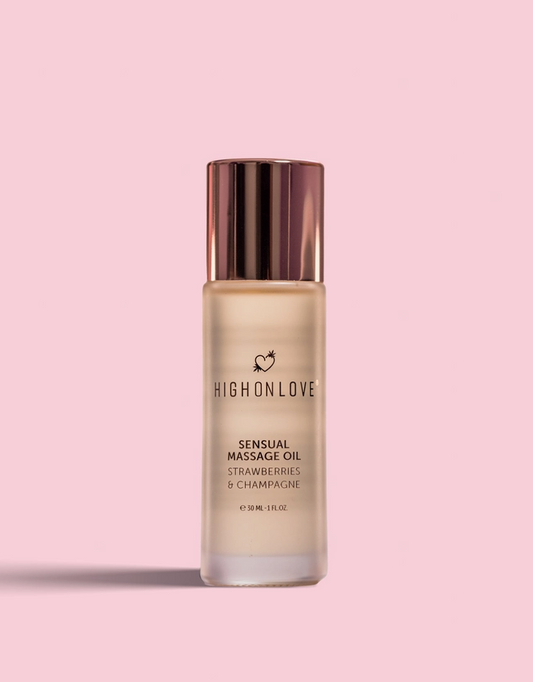 Mini Massage Oil ~ Strawberries & Champagne