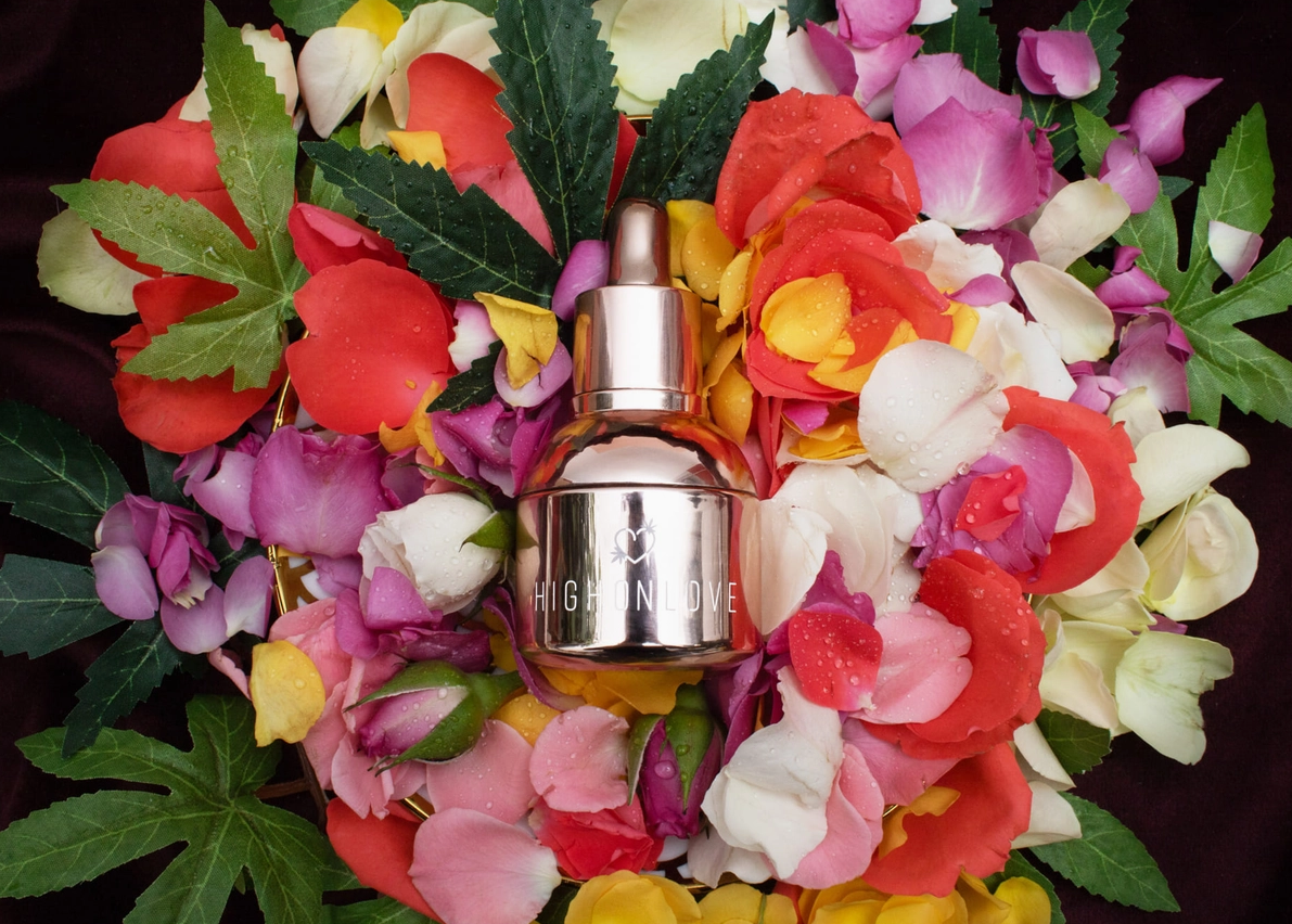 Stimulating Sensual Oil, High on Love, 1 oz