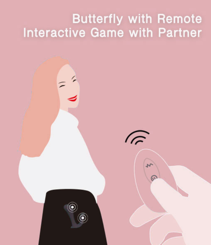 Wearable Panty Vibrator ~ Pink