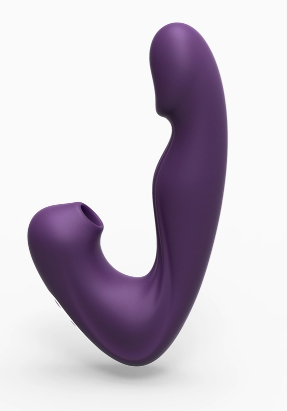 Tracy's Dog 2 in 1 Stimulation Vibrator ~ Purple