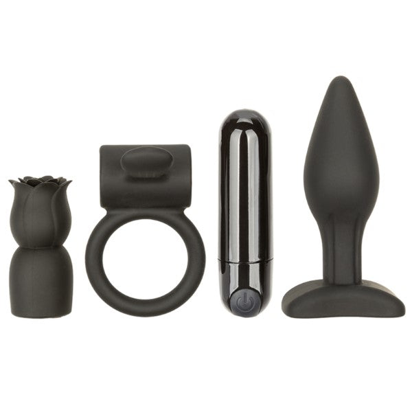 CalExotics Pleasure Kits Allure Collection, 10-Function Waterproof Rechargeable