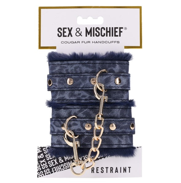 S & M Fur Lined Handcuffs