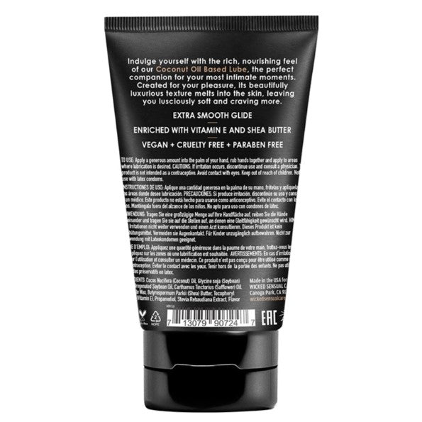 Wicked Sensual Coconut Oil Based Intimate Lubricant 4oz