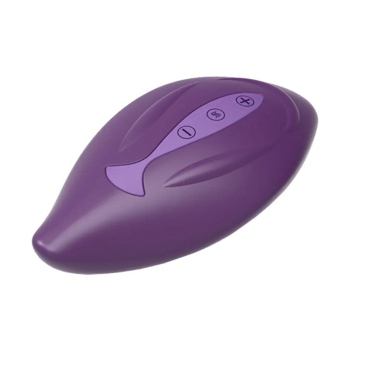 Bouncy Bliss Classic Sit-On Vibrator Purple