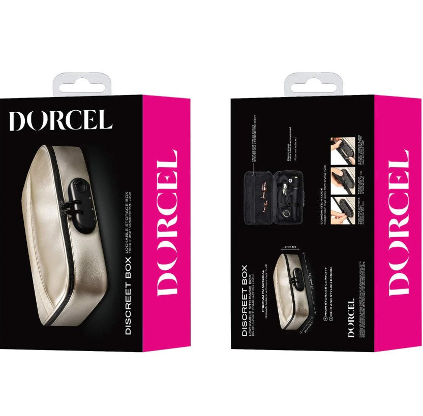 Dorcel Discreet Lock Box ~ Luxury Gold
