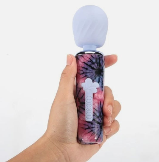 Fierce by Maia ~ Journee Tie Dye, Mini Wand Massager