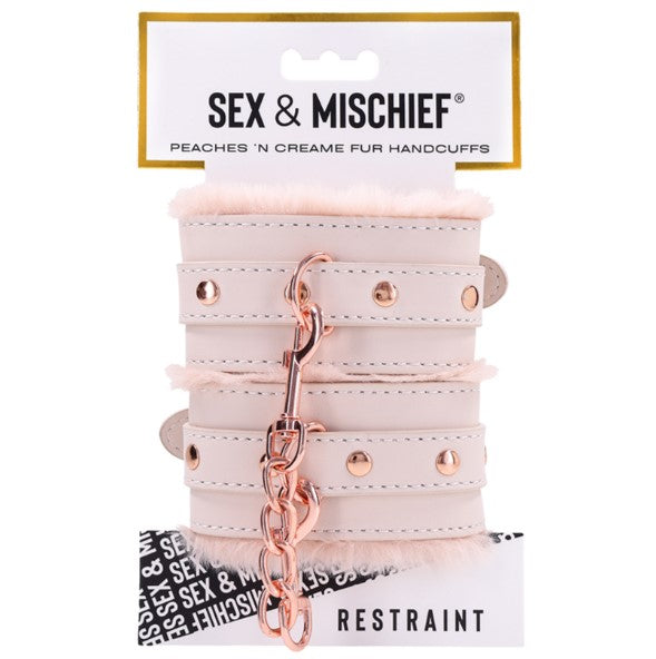 S & M Fur Lined Handcuffs