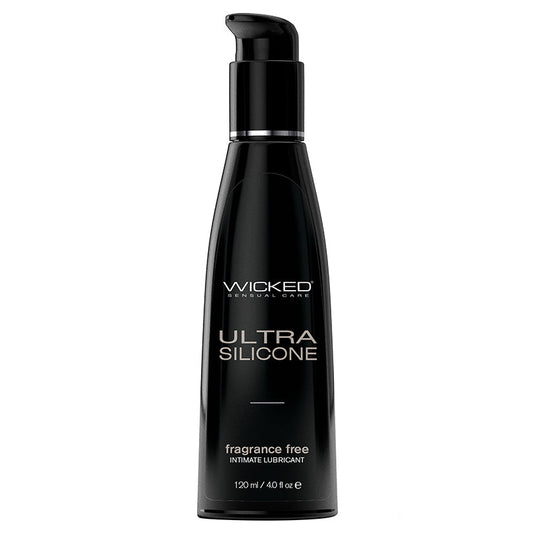 Wicked Ultra Silicone Lube Fragrance Free 4oz