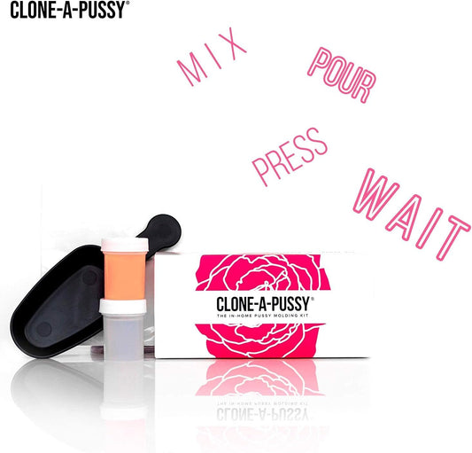 Clone-A-Pussy Kit-Hot Pink Silicone