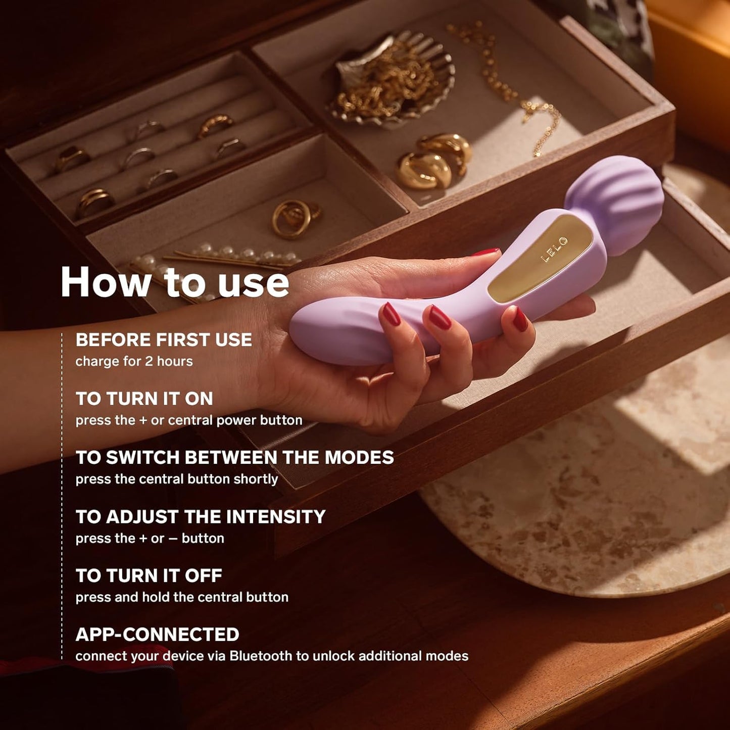 LELO Switch - Female Double Ended Wand Massager