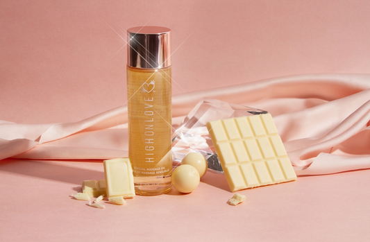 Sensual Massage Oil - Decadent White Chocolate, 4 oz