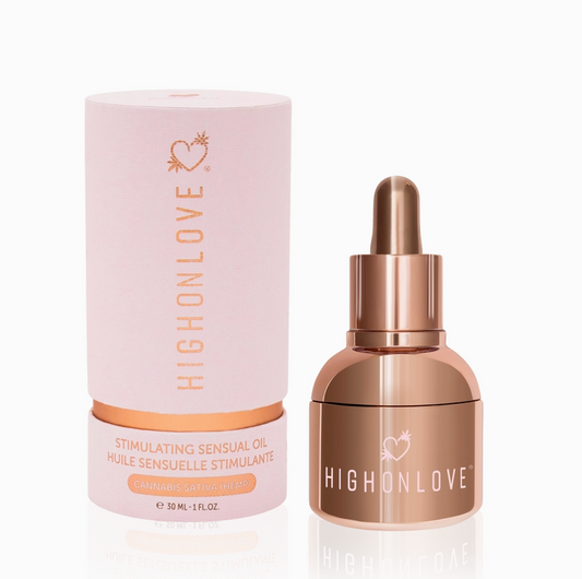 Stimulating Sensual Oil, High on Love, 1 oz