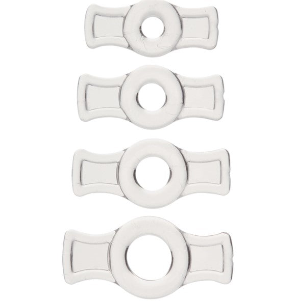 TitanMen Cock Ring Set-Clear