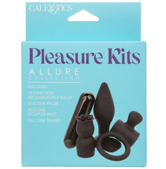 CalExotics Pleasure Kits Allure Collection, 10-Function Waterproof Rechargeable