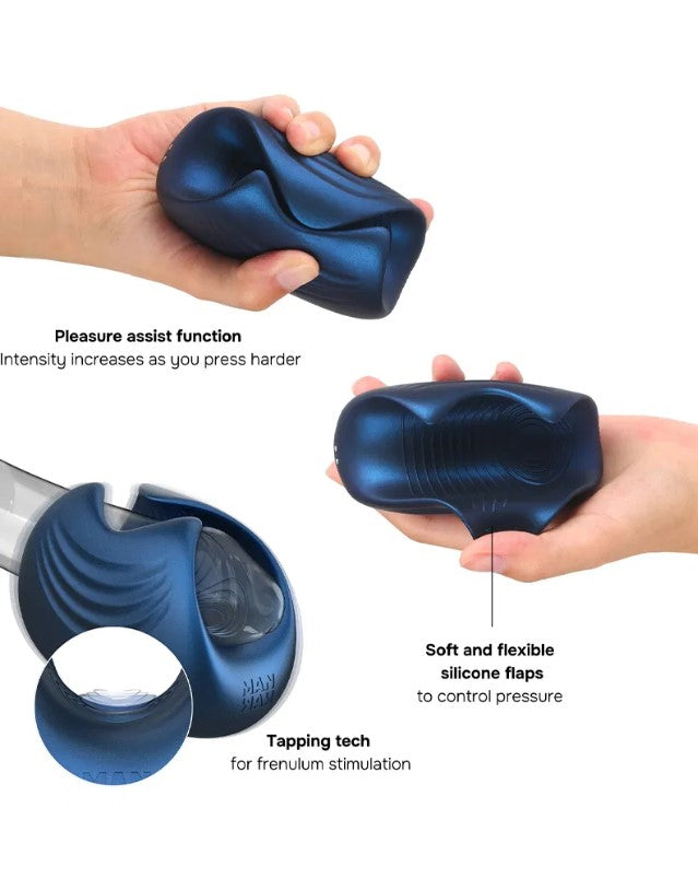 Man Wan Sub One Vibrating Tapping Masturbator
