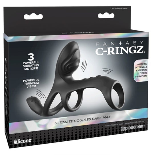 Fantasy C-Ringz Ultimate Couples Cage Max